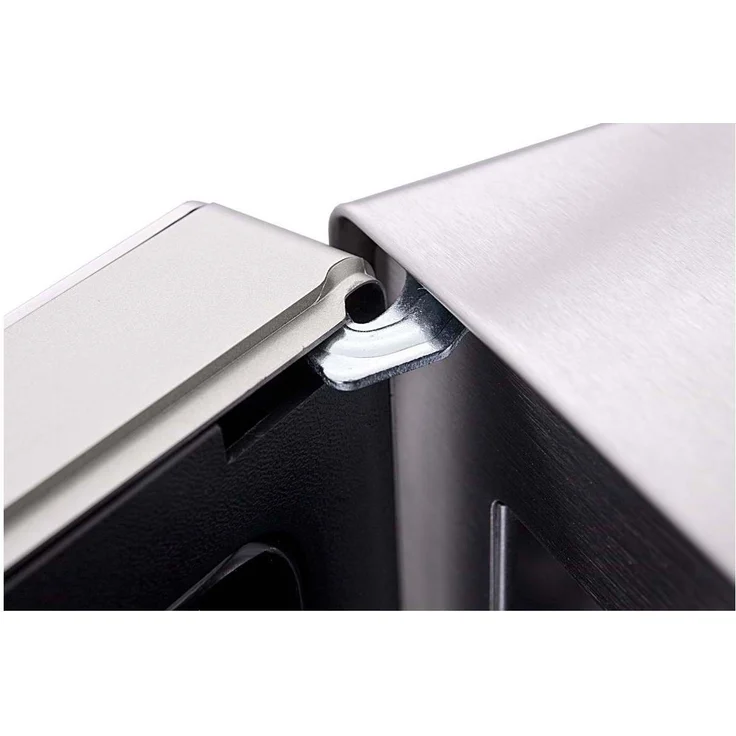 Sharp R982STWE 3-in-1 Mikrowelle mit Grill und Heißluft, Standgerät, 42 Liter Garraum, 1000 Watt, 10 Automatikprogramme, LED-Display mit Uhr, Glasdrehteller 34,5 cm, Edelstahl  – Bild 7