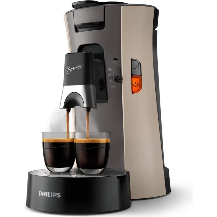 Philips CSA240/30 Select Kaffeepadmaschine, 0,9 l Wassertank, beige – Bild 1