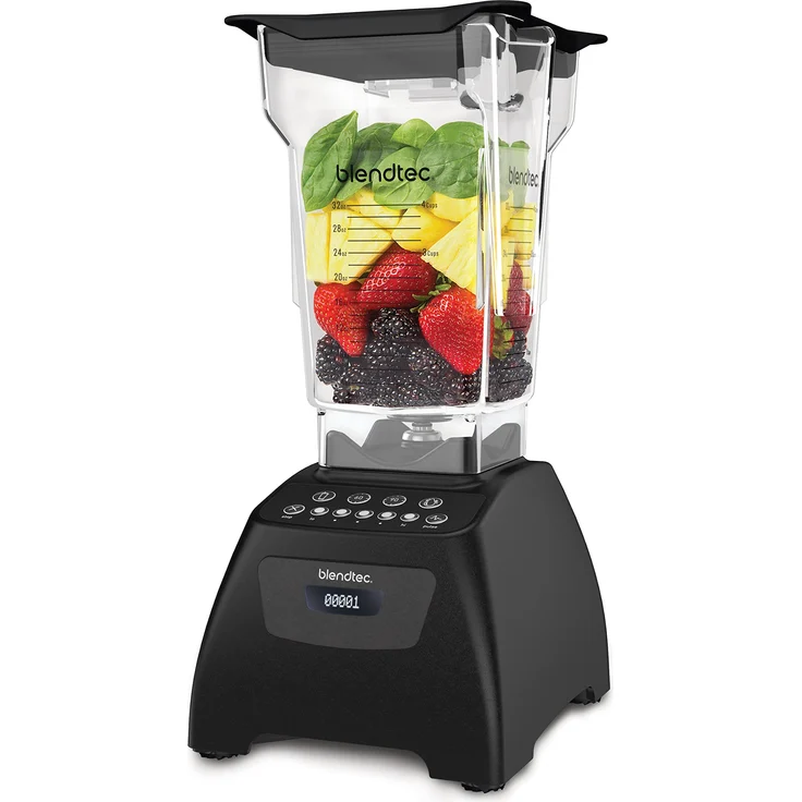Blendtec C575B4101A-A1AP1A Classic 575 Hochleistungsmixer-Blender, 2.2 liters, Schwarz – Bild 1