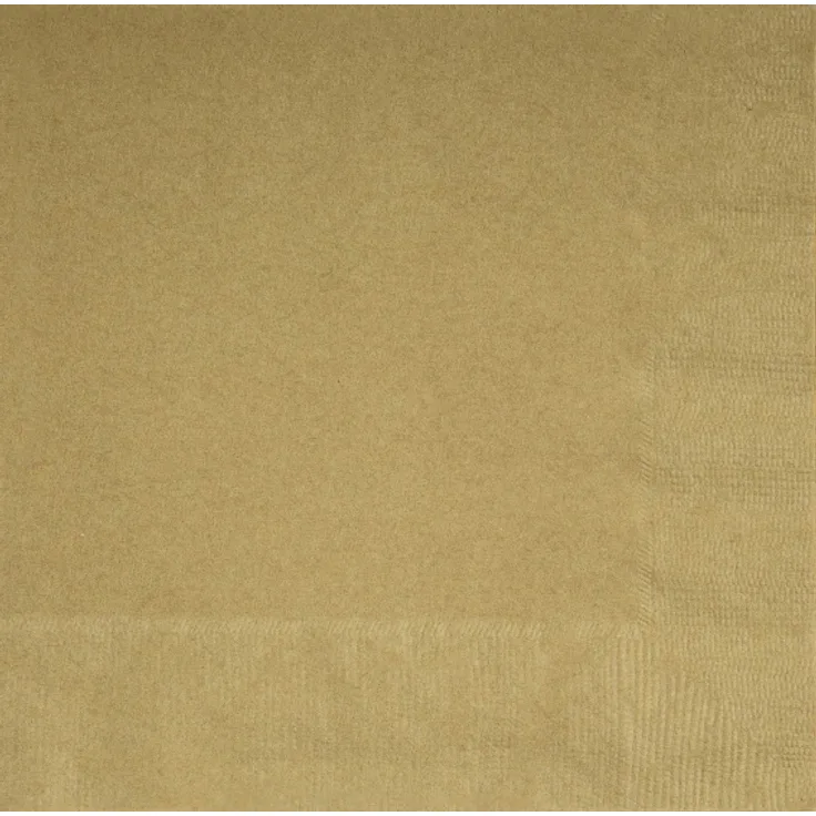 servietten gold 17 x 17 cm 20 Stück
