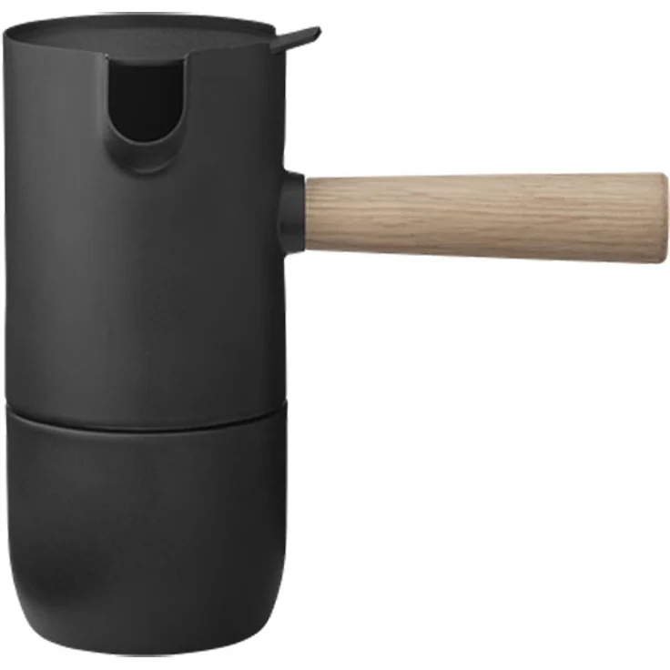 Stelton Stahl, Schwarz, 17.5 x 10.5 x 16.5 cm – Bild 1