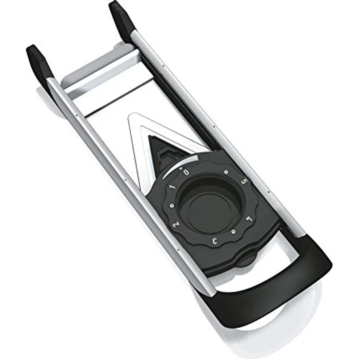 GEFU 55700 Gourmet-Hobel VIOLINO - Gemüse-Reibe aus Edelstahl und Kunststoff - Gemüsehobel mit drei Schneideflächen