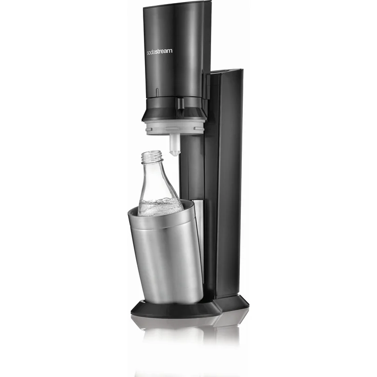 SodaStream Crystal 2.0 titan Wassersprudler inkl. 3 Glaskaraffen (Füllmenge: 0,6 Liter) - Preisvergleich – Bild 4