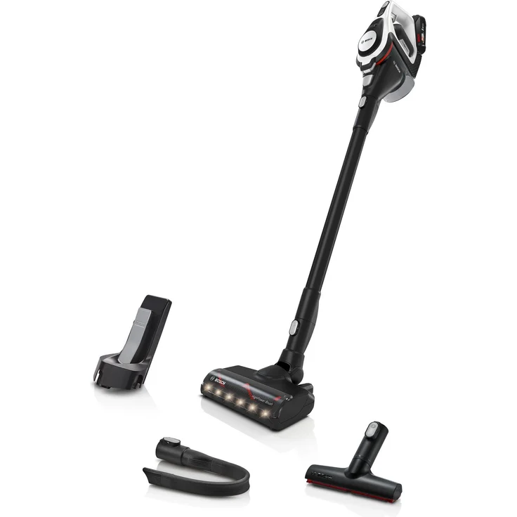 Bosch BKS8214W Unlimited Gen2 Serie 8 Handstaubsauger, 45 min Akkubetrieb, Akkuwechsel-Option, 3 Saugmodi – Bild 1