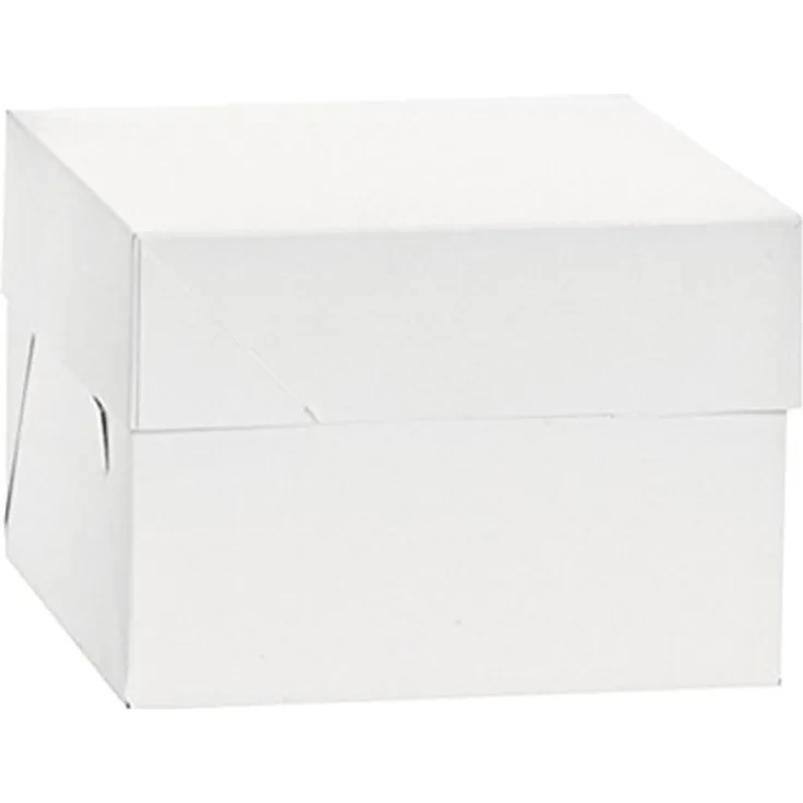 Decora 0339490 TORTENKARTON MIT Deckel 40,5X40,5XH37,5 cm
