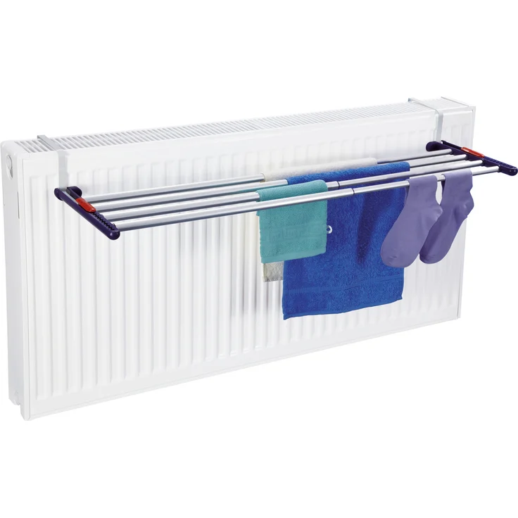 Leifheit Hängetrockner Quartett 42 Extendable Aluminium variabler Wandwäschetrockner, ausziehbarer Wandtrockner für den Innen- und Außenbereich – Bild 5