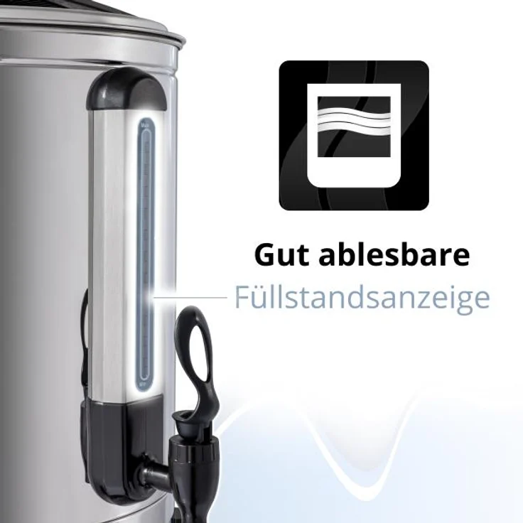 TRESKO® Glühweinkocher 10L Einkochautomat Glühweinkessel Glühweinautomat Einkochtopf – Bild 2