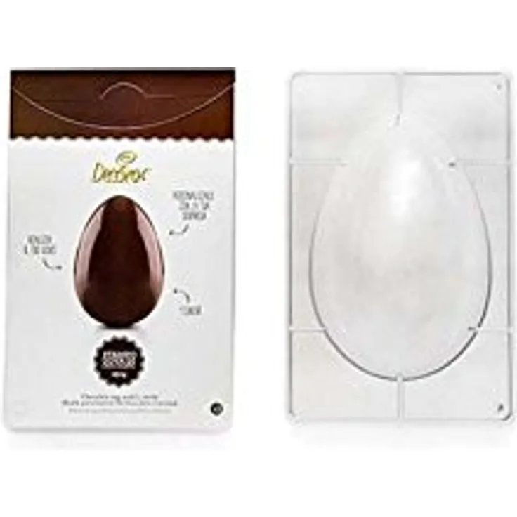 DECORA Form für Schokoeier, Polykarbonat, 250 g, 205 x 135 mm