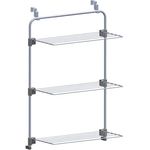 Duschkabinen-Trockner Wäscheständer Wäschetrockner Turmtrockner Dusche Tür