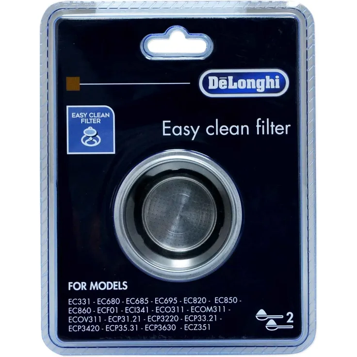 De'Longhi DLSC401 Filtereinsatz für Kaffeepads, für Siebträger geeignet