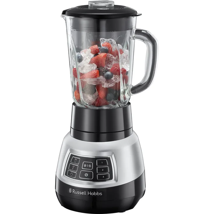Russell Hobbs 25720-56 Velocity Pro Glas-Standmixer 1000W 1,5 L Schwarz-Silber