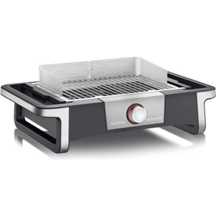 Severin PG 8113 Tischgrill, mit Grillrost, 41,5 x 24 cm Grillfläche, 3000 Watt – Bild 1