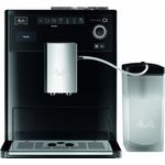 Melitta Caffeo CI E970-103, Kaffeevollautomat mit Milchsystem und integriertem Mahlwerk, Zweikammern-Bohnenbehälter, One Touch Funktion, Schwarz