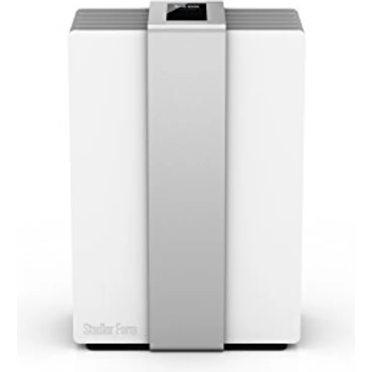 Stadler Form Luftwäscher Robert, 2 in 1: Luftbefeuchter & Luftreiniger, für Allergiker geeignet, silber