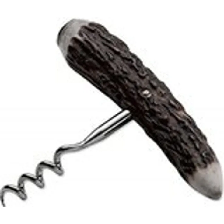 Böker Arbolito Korkenzieher, Hirschhorn, braun, 9 x 9 x 3 cm