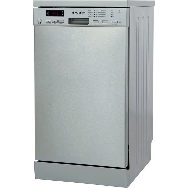 Sharp QW-NS22F47EI-DE, Geschirrspüler, E, Geräuschemissionsklasse C, Geräuschemissionen 47 Dezibel – Bild 3