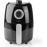Heißluft-Fritteuse 2,4 Liter 30-Minuten-Timer Schwarz