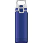 Sigg Unisex – Erwachsene Total Color Blue Wasserflaschen, Blau, 0.6