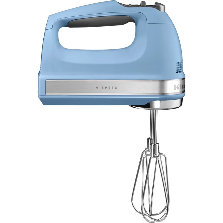 KitchenAid 5KHM9212EVB Handmixer, 85 Watt, 9 Geschwindigkeitsstufen, LED-Anzeige, hellblau – Bild 1