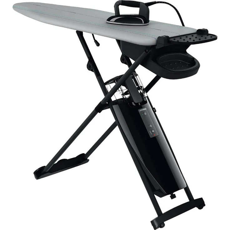 Laurastar Smart M Bügelsystem, 3,5 bar Dampfdruck, mit Gebläse- und Ansaugfunktion, Bluetooth-Konnektivität, grau-schwarz