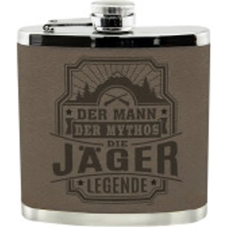 HTI-Living Echter Kerl Flachmann Jäger