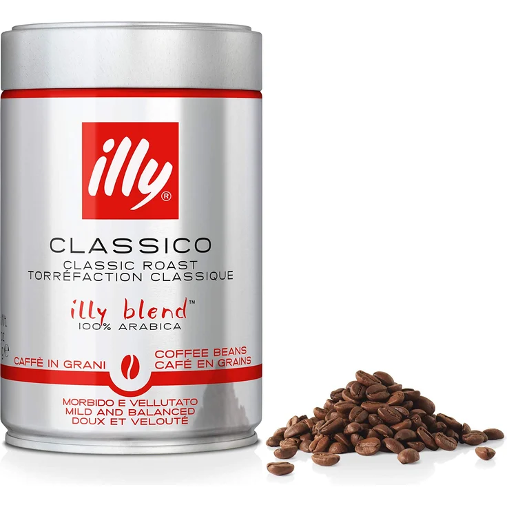 illy Kaffee, Kaffeebohnen Classico, klassische Röstung - Dose zu 250 g – Bild 1