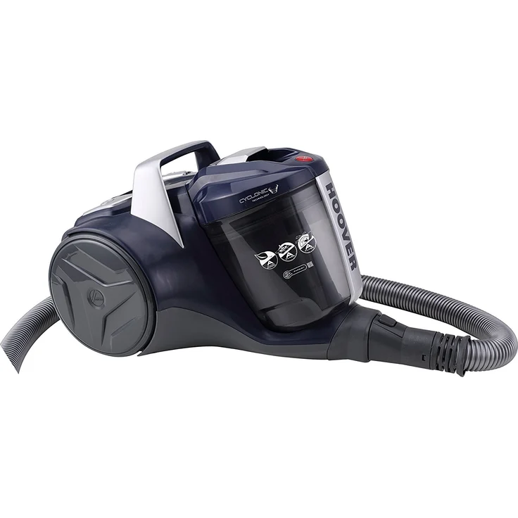 Hoover BR71_BR20 Bodenstaubsauger ohne Beutel, schwarz, blau – Bild 2