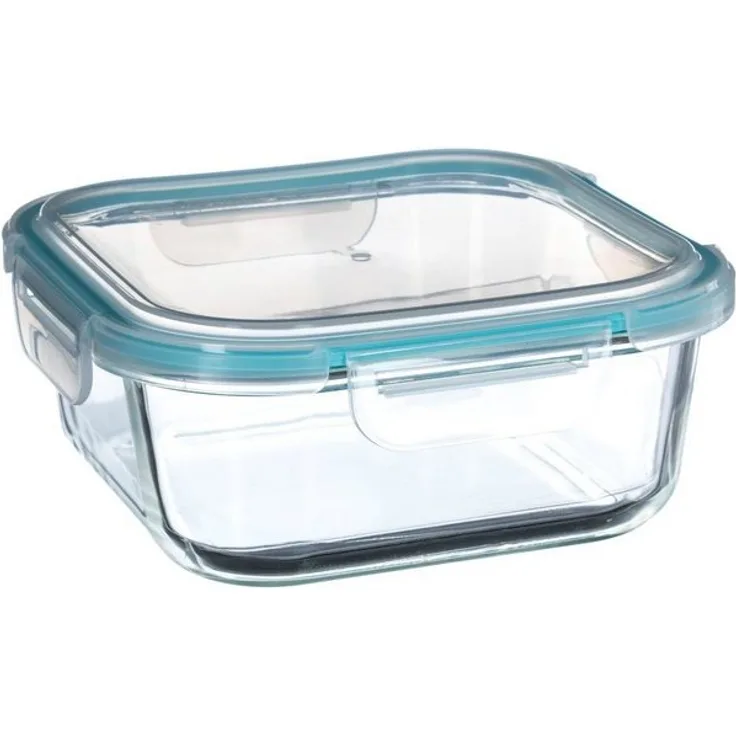 Secret de Gourmet Vorratsglas, Glas, 18,2 x 18,2 x 7,4 cm, 1,18L