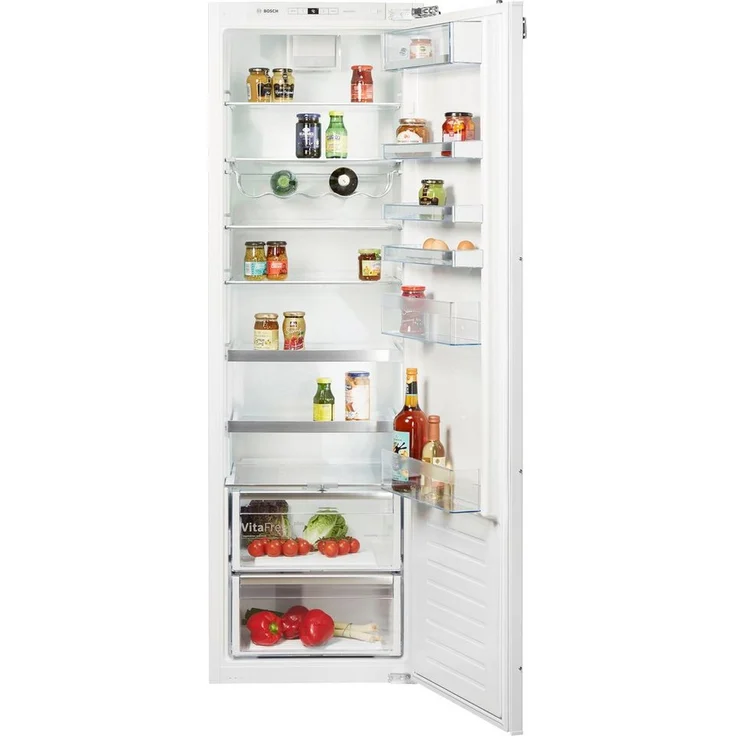 Bosch KIR81AFE0 Kühlschrank, Einbau, weiß, Schnellkühlen, FreshSense, VitaFresh, LED, Breite 56 cm, Energieklasse E – Bild 2