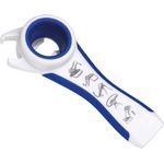 First Aid Only P-10009 5 in 1 Multi-Öffner, Flaschenöffner, Dosenöffner, weiß-blau