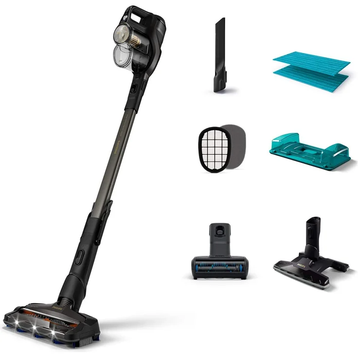 Philips XC8347-01 SpeedPro Max Aqua Plus Handstaubsauger – Bild 1