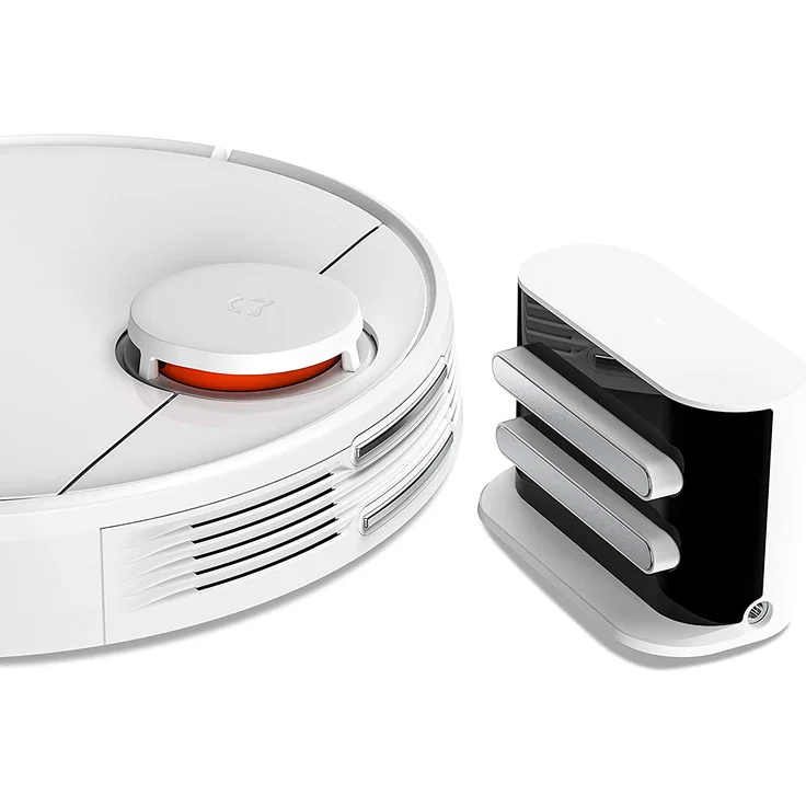 Xiaomi Mi Robot Vacuum Mop Pro Saugroboter mit Wischfunktion, 110 min Akkubetrieb, 2.100 Pa Saugleistung, App- und Sprachsteuerung, Hindernisüberwindung, virtuelle Wände, weiß – Bild 3