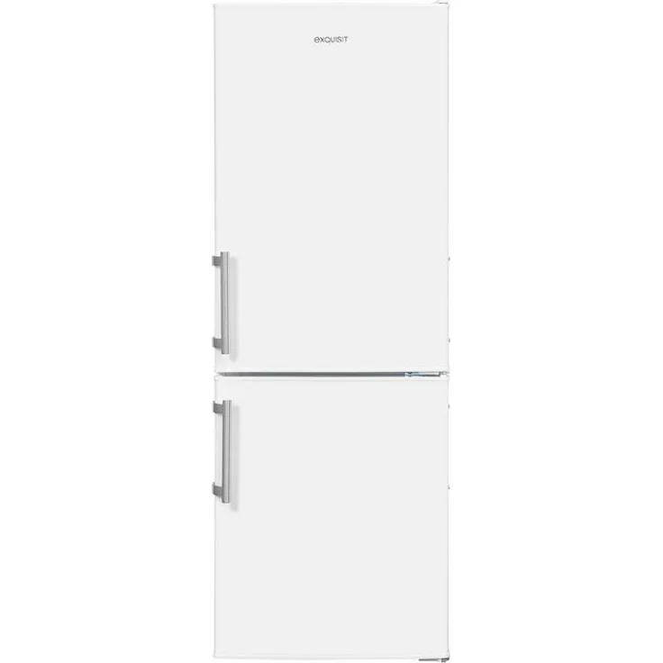 Exquisit KGC233-60-HE-040D Kühl-Gefrierkombination, freistehend, weiß, Höhe 142.2 cm, Breite 50 cm – Bild 5