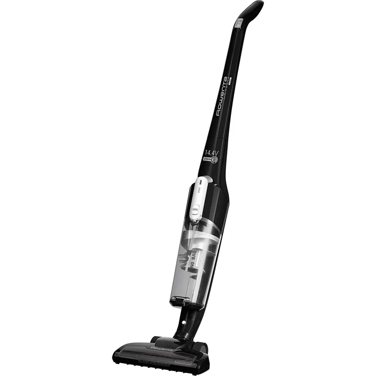 Rowenta RH6545 Air Force Light Handstaubsauger, 30 min Akkubetrieb, Zyklon-Technologie, LED-Frontlicht, schwarz