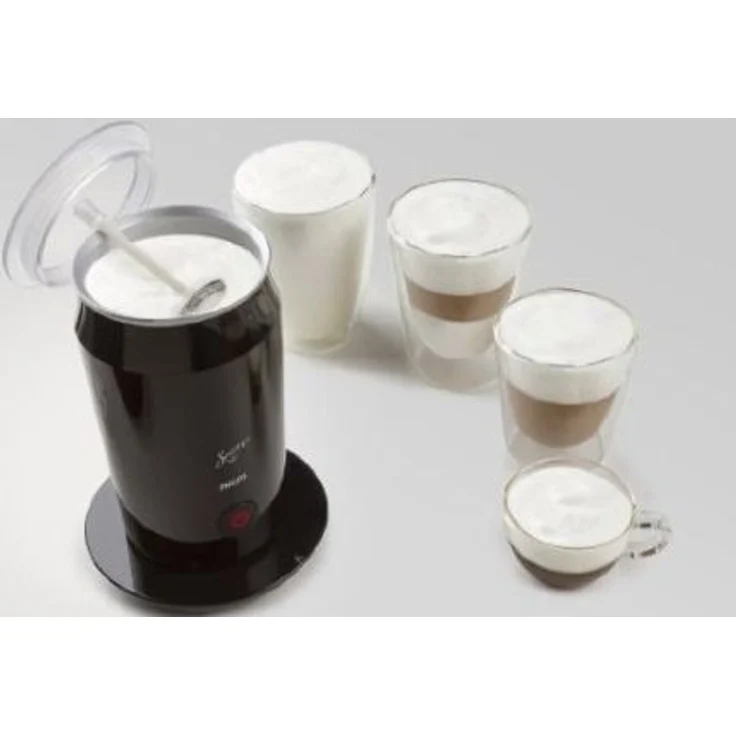 Philips CA6500-60 Senseo Milk Twister Milchaufschäumer, 120ml Fassungsvermögen, Kunststoff, schwarz – Bild 2