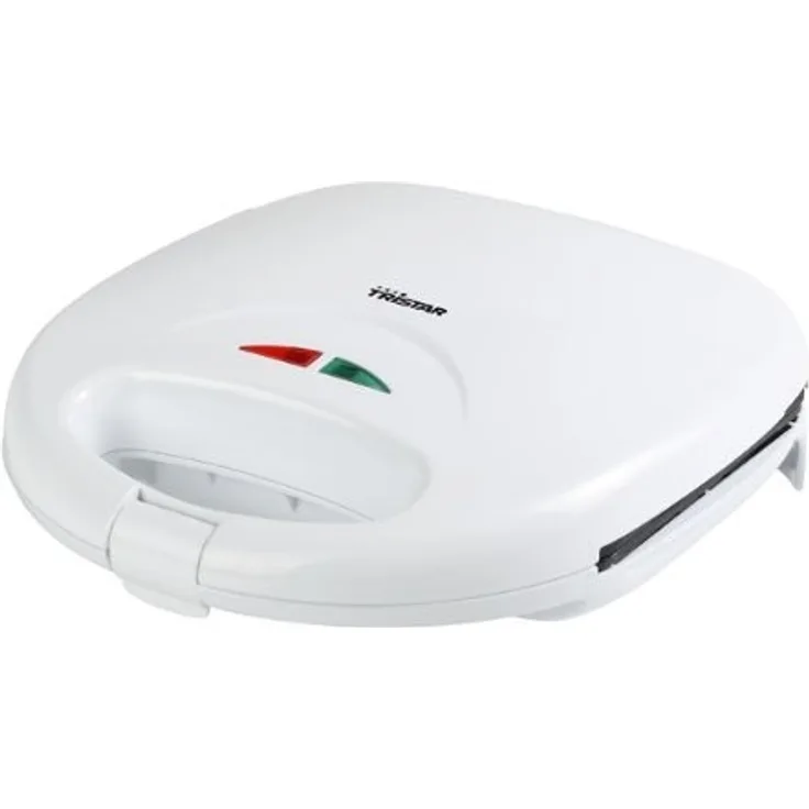 Tristar Sandwichmaker SA-3050, Kontaktgrill mit Kontrollleuchte, 0,7m Kabellänge, 750 Watt, 22x13cm Grillfläche, antihaftbeschichtet