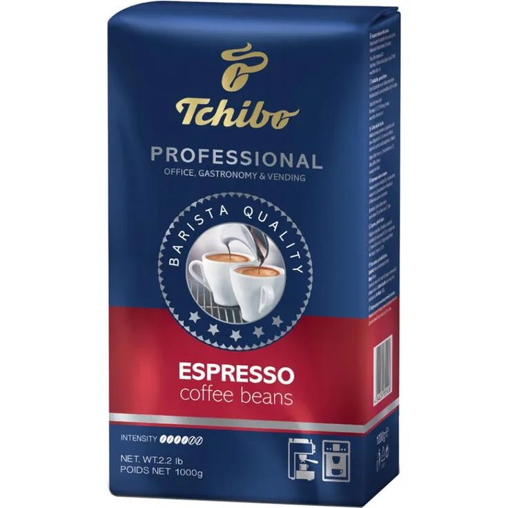 Tchibo Kaffee Professional Espresso, ganze Bohne, 1kg