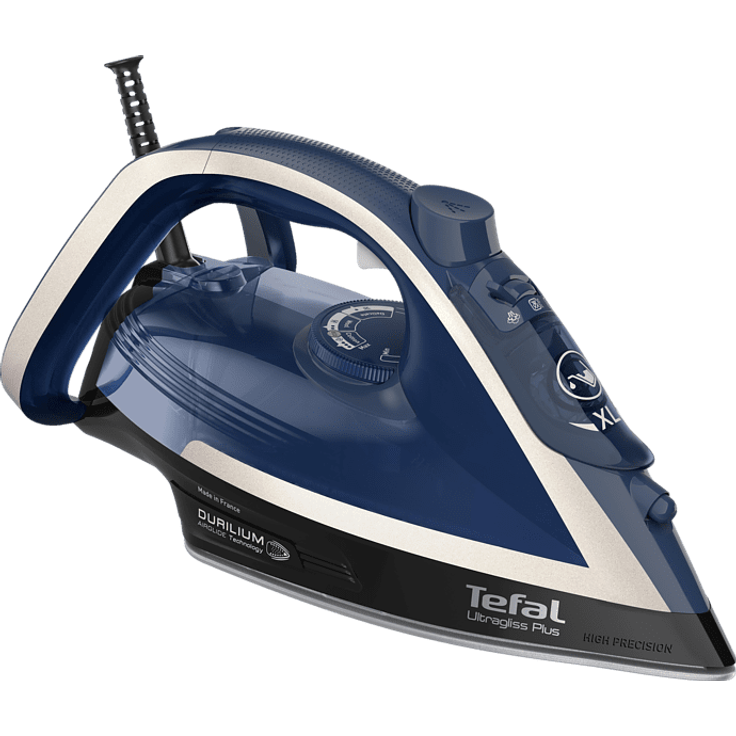 Tefal FV6846 Ultragliss Plus Dampfbügeleisen (2800 Watt, Durilium Airglide Bügelsohle)