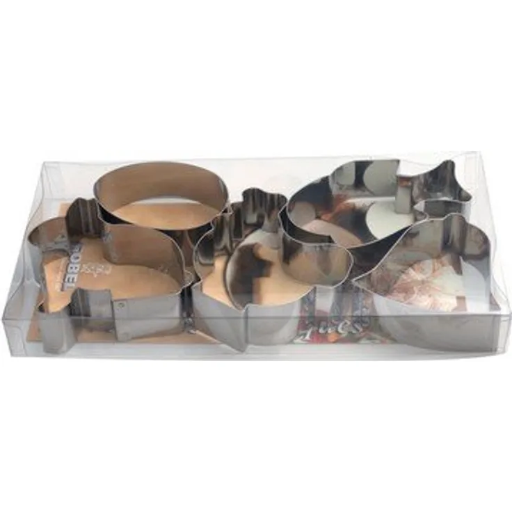 GOBEL 873220 Box mit 5 nonnettes Form Paques Edelstahl