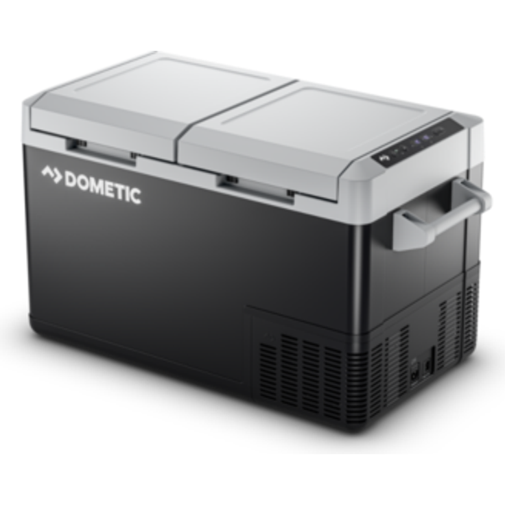 Dometic CFF 70 DZ Kompressorkühlbox, EEK D, 70L, 12V, 24V, 200V, 240V, grau