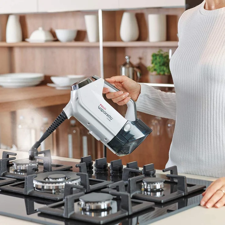 Polti Vaporetto 3 Clean PTEU0295, Dampfsauger, tötet und beseitigt 99,9% der Viren, Keime und Bakterien, Weiss, 1800 W – Bild 4