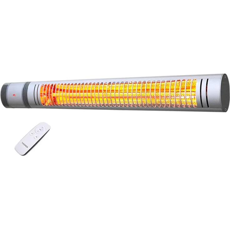 Vasner SlimLine X20 Infrarot-Heizstrahler silber, Heizstrahler