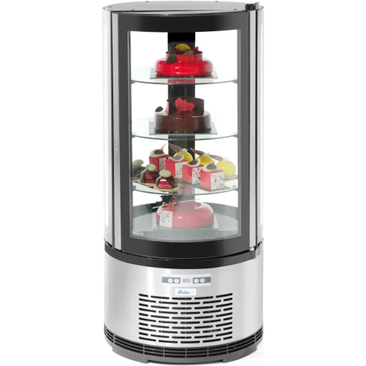 Kuchenvitrine, rund 100L