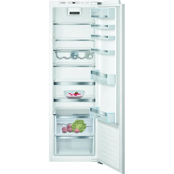 Bosch KIR81AFE0 Kühlschrank, Einbau, weiß, Schnellkühlen, FreshSense, VitaFresh, LED, Breite 56 cm, Energieklasse E