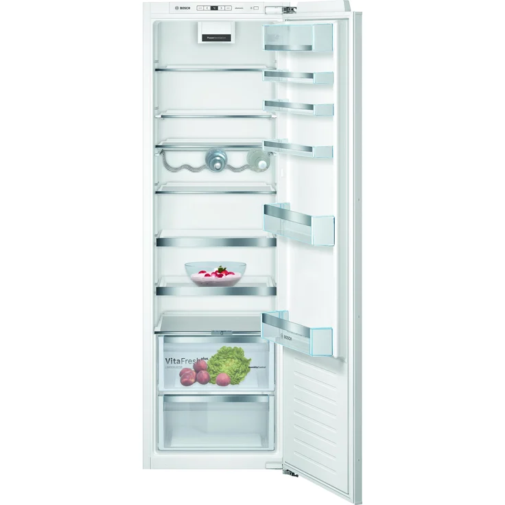 Bosch KIR81AFE0 Kühlschrank, Einbau, weiß, Schnellkühlen, FreshSense, VitaFresh, LED, Breite 56 cm, Energieklasse E – Bild 1