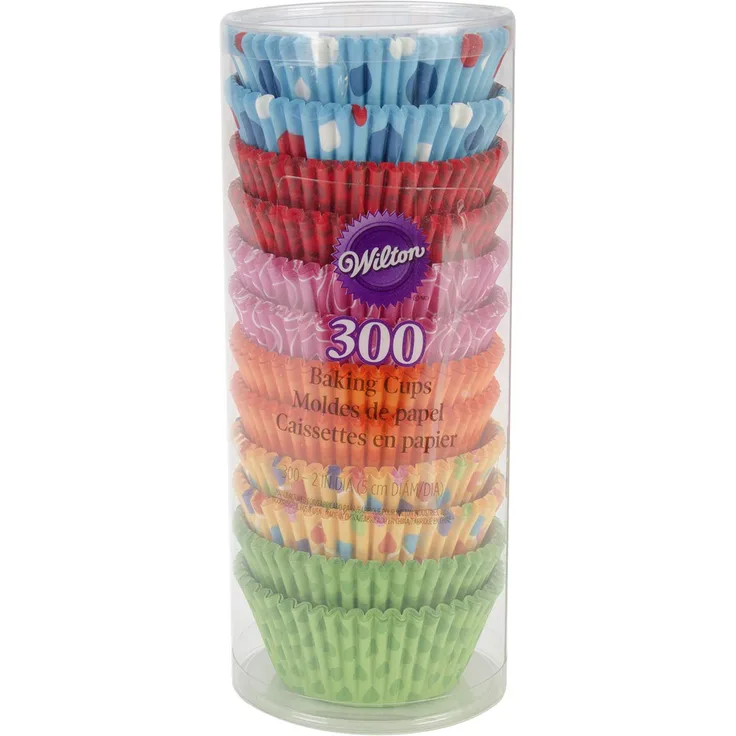 Wilton Standard Backen Cups-Seasons 300,Pkg, andere, Mehrfarbig
