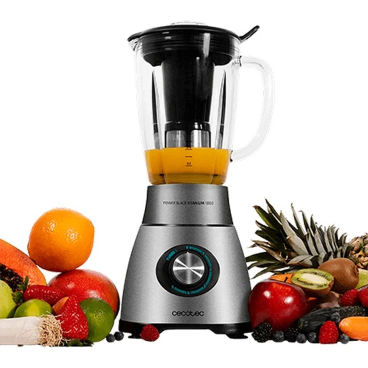 Cecotec Standmixer Power Black Titanium 1800 2,1 L 1800W Rostfreier stahl – Bild 1