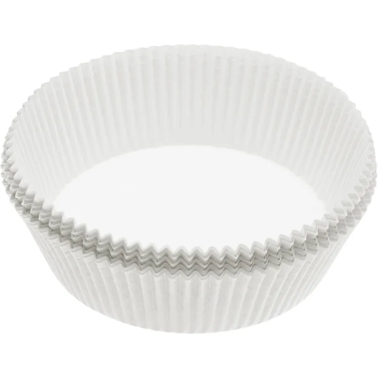 KitchenCraft Anit Haft-Backfolie, Rund, 16 cm, Packung mit 40 Stück
