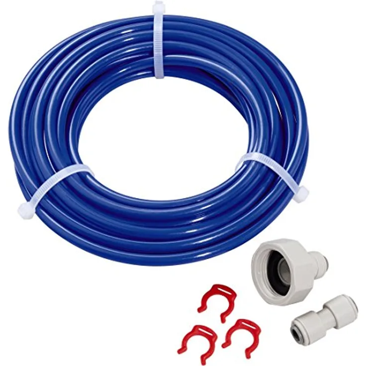 Xavax Kühlgeräte-Wasseranschluss-Set, Länge 6 m, Leitung und Montageteile