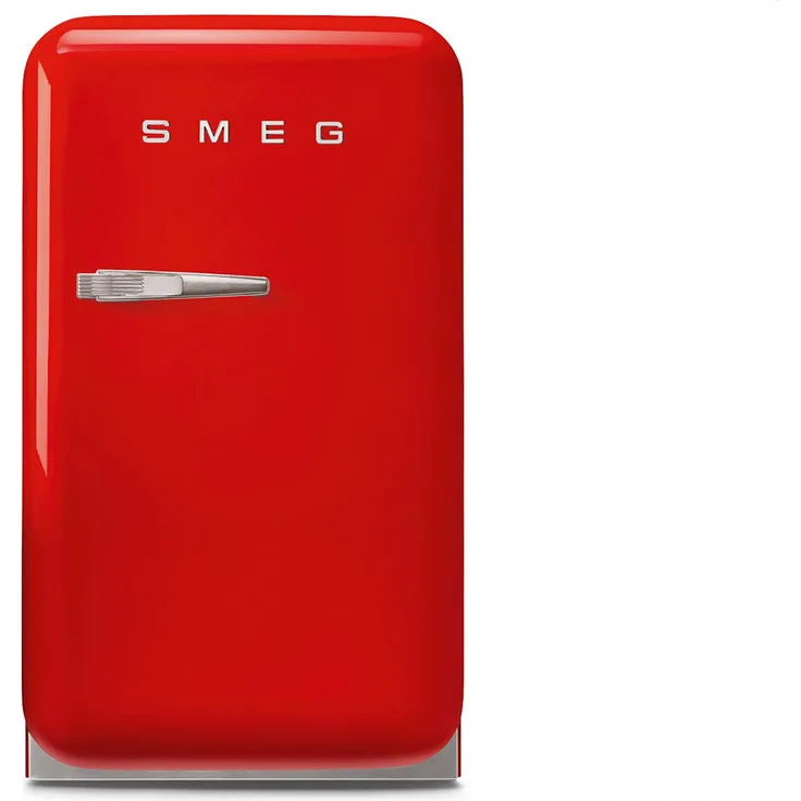 Smeg FAB5RRD5 Kühlschrank, freistehend, rot, Energieklasse D